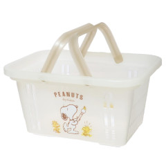 Japan Peanuts Mini Basket - Snoopy & Woodstock / Prank