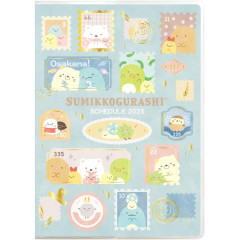 Japan San-X A5 Monthly Schedule Book - Sumikko Gurashi / Stamp 2025