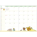 Japan San-X B6 Weekly Schedule Book - Rilakkuma : Snake 2025 - 2