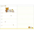 Japan San-X B6 Weekly Schedule Book - Rilakkuma : Snake 2025 - 4