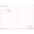 Japan San-X B6 Weekly Schedule Book - Sumikko Gurashi / Snake 2025 - 5