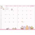 Japan San-X B6 Monthly Schedule Book - Sumikko Gurashi / Angelic Idol 2025 - 5