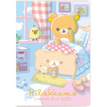 Japan San-X A6 Monthly Schedule Book - Rilakkuma / Bed 2025 - 1