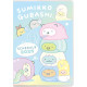 Japan San-X A6 Monthly Schedule Book - Sumikko Gurashi : Snake 2025
