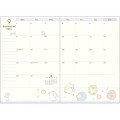 Japan San-X A6 Monthly Schedule Book - Sumikko Gurashi / Snake 2025 - 6