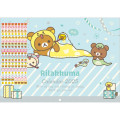 Japan San-X A4 Wall Calendar - Rilakkuma / Snake 2025 - 1