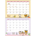 Japan San-X A4 Wall Calendar - Rilakkuma / Snake 2025 - 3