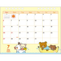 Japan San-X Desk Calendar - Rilakkuma : Snake 2025 - 2