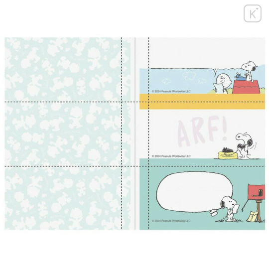 Japan Peanuts B7 Planner Monthly Schedule Book - Snoopy / Pink Party 2025 - 3