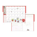 Japan Peanuts B6 Planner Monthly Schedule Book - Snoopy / Kids Yellow 2025 - 4