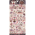 Japan San-X Sheet Sticker - Sentimental Circus / Late Night Parfait and Stardust Tears Drain Cherries A - 1