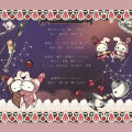 Japan San-X Mini Towel - Sentimental Circus : Late Night Parfait and Stardust Tears Drain Cherries B - 3