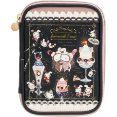 Japan San-X Multi Pouch - Sentimental Circus / Late Night Parfait and Stardust Tears Drain Cherries