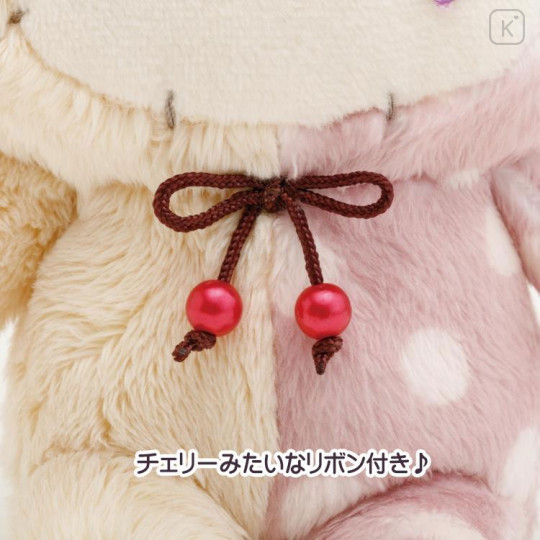 Japan San-X Plush Toy - Sentimental Circus Shappo : Late Night Parfait and Stardust Tears Drain Cherries - 4