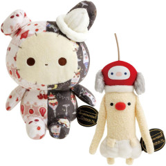 Japan San-X Plush Toy Set - Sentimental Circus / Late Night Parfait and Stardust Tears Drain Cherries