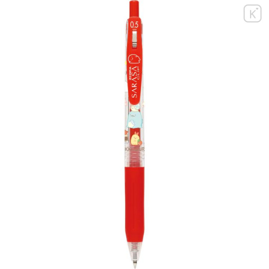 Japan San-X Sarasa Clip Gel Pen - Sumikko Gurashi / Red - 1