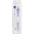 Japan San-X FriXion Ball 3 Slim Color Multi Erasable Gel Pen - Sumikko Gurashi : Purple Flower - 1