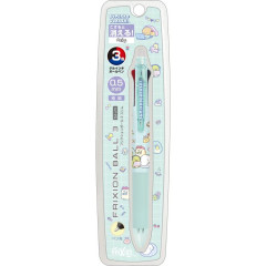 Japan San-X FriXion Ball 3 Slim Color Multi Erasable Gel Pen - Sumikko Gurashi : Relax Time