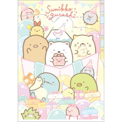 Japan San-X 5 Pockets A4 Index Holder - Sumikko Gurashi / Present