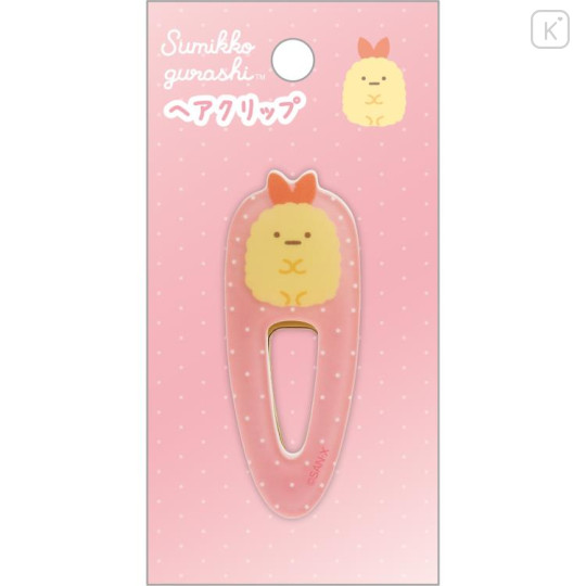 Japan San-X Hair Clip - Sumikko Gurashi / Ebifurai no Shippo Fried Shrimp Tail - 1