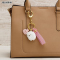 Japan San-X Mascot Keychain - Sumikko Gurashi / Shirokuma & Furoshiki - 4