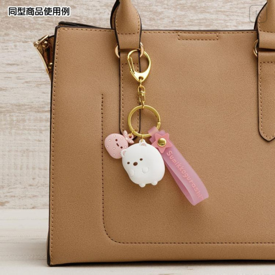 Japan San-X Mascot Keychain - Sumikko Gurashi / Penguin? & Tapioca - 4