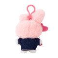 Japan Sanrio Original Mascot Holder - My Melody / Denim Patch - 2