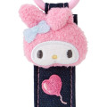Japan Sanrio Original Tag Keychain - My Melody : Denim Patch - 3