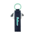 Japan Sanrio Original Tag Keychain - Pochacco : Denim Patch - 2