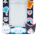 Japan Sanrio Original Pass Card Case - Denim Patch - 4