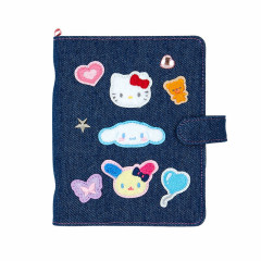 Japan Sanrio Original Binder - Denim Patch