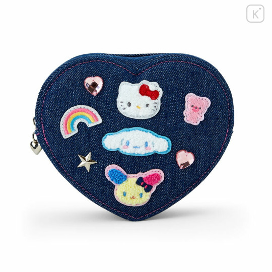 Japan Sanrio Original Pouch - Denim Patch - 1