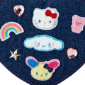 Japan Sanrio Original Pouch - Denim Patch - 5