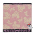 Japan Disney Store Mini Towel Jacquard Handkerchief - Minnie Mouse / Ghost Happy Halloween - 1