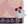 Japan Disney Store Mini Towel Jacquard Handkerchief - Minnie Mouse / Ghost Happy Halloween - 4