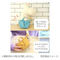 Japan Moomin Mini Pouch with Carabiner - Moomintroll / Tote Bag Style - 3