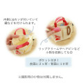 Japan Moomin Mini Pouch with Carabiner - Little My : Tote Bag Style Red White - 2