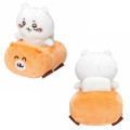 Japan Chiikawa Sitting Mini Plush Toy - Chiikawa / Let's Go For A Drive - 2