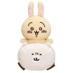 Japan Chiikawa Sitting Mini Plush Toy - Usagi / Let's Go For A Drive