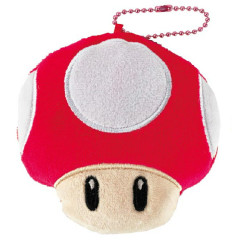 Japan Mario Mascot Coin Case - Super Mario Brothers / Mushroom