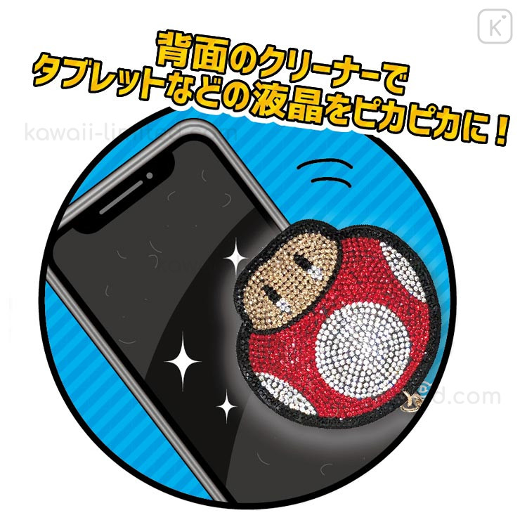 thumbnail image 2 of Super Mario Bros Mushroom Clip-on Earrings Nintendo World 2 of 10