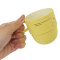 Japan Pokemon Mini Stacking Cup - Pikachu / number 025 Yellow - 2