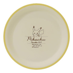 Japan Pokemon Plate - Pikachu / number 025 Yellow