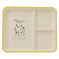 Japan Pokemon Divided Plate - Pikachu / number 025 Yellow Square - 1