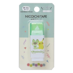 Japan Pokemon Nicoichi Correction Tape - Pikachu & Sprigatito