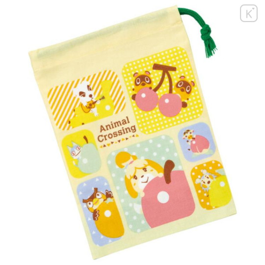 Japan Animal Crossing Drawstring Pouch - 1