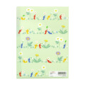 Japan Pikmin 3 Pockets A5 Clear File - Light Green - 2