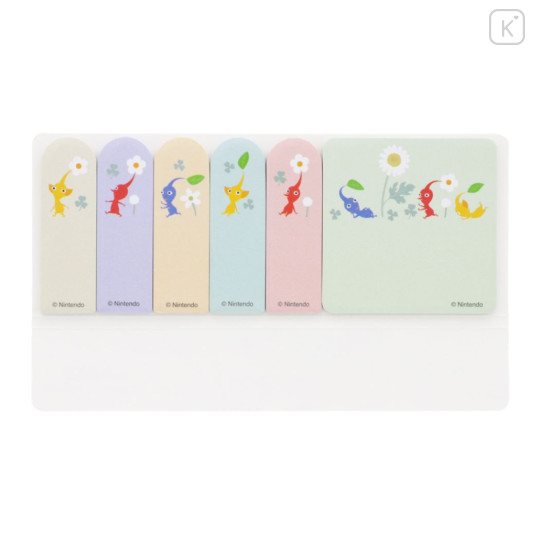 Japan Pikmin Index Sticky Notes - Light Green - 2