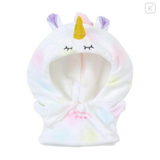 Japan Sanrio Original Dress-up Clothes (M) - Unicorn Hoodie / Pitatto Friends - 2