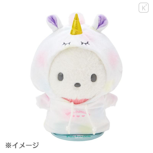 Japan Sanrio Original Dress-up Clothes (M) - Unicorn Hoodie / Pitatto Friends - 4